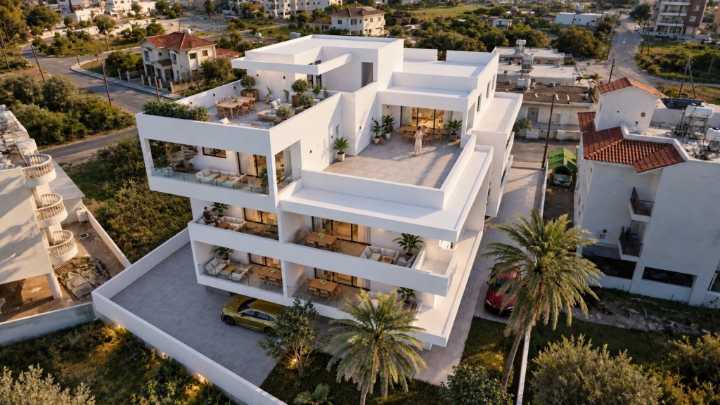 Modern Coastal Living with Sea View in Deryneia