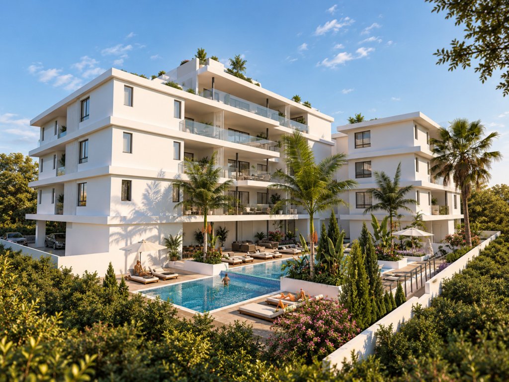 Luxury Energy Efficient Apartments with Sea View in Paralimni