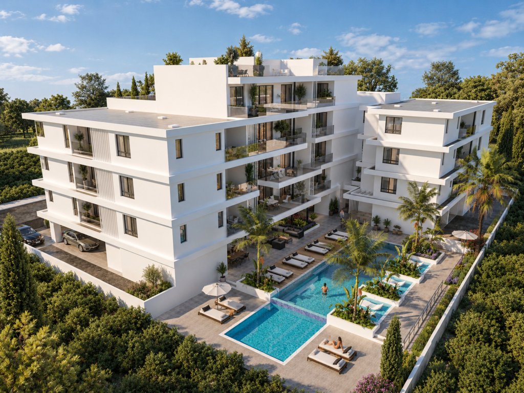 Luxury Energy Efficient Apartments with Sea View in Paralimni