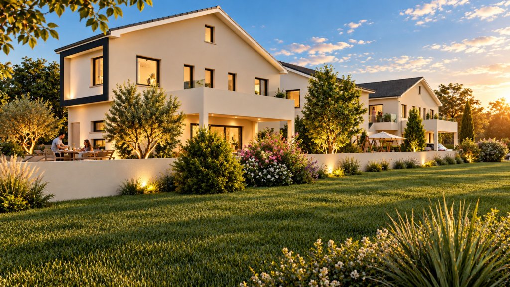 Contemporary Semi-Detached Villas in Avgorou