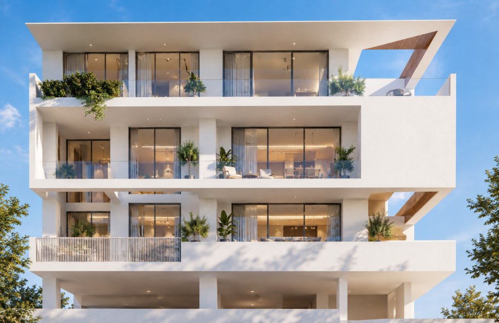Energy Efficient Hillside Luxury Living in Limassol