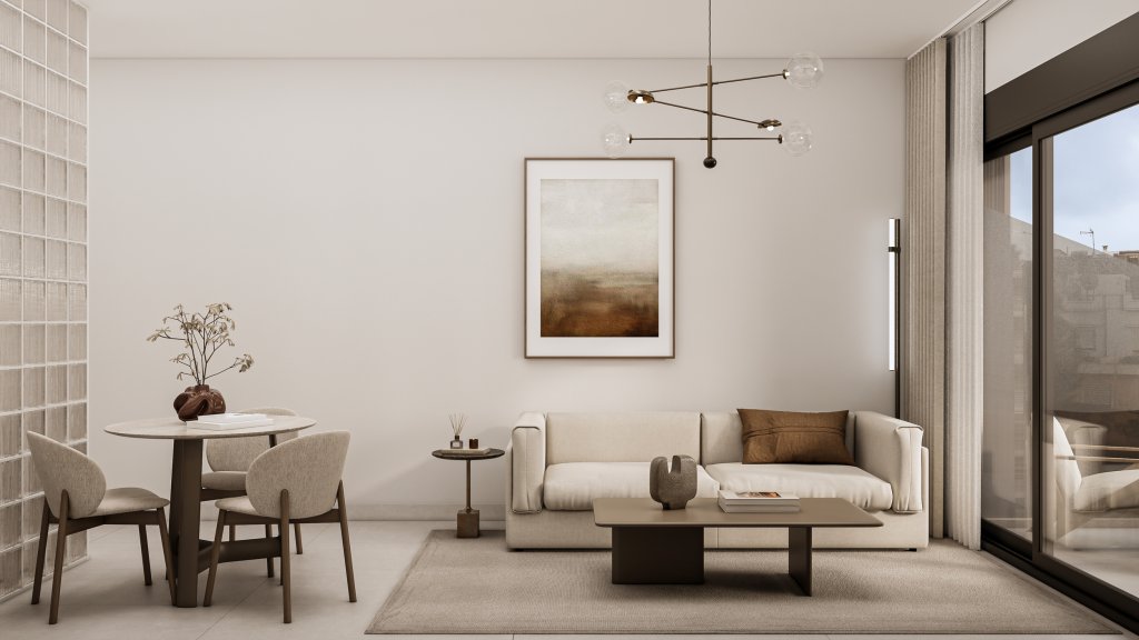 Stylish Urban Living in Moschato