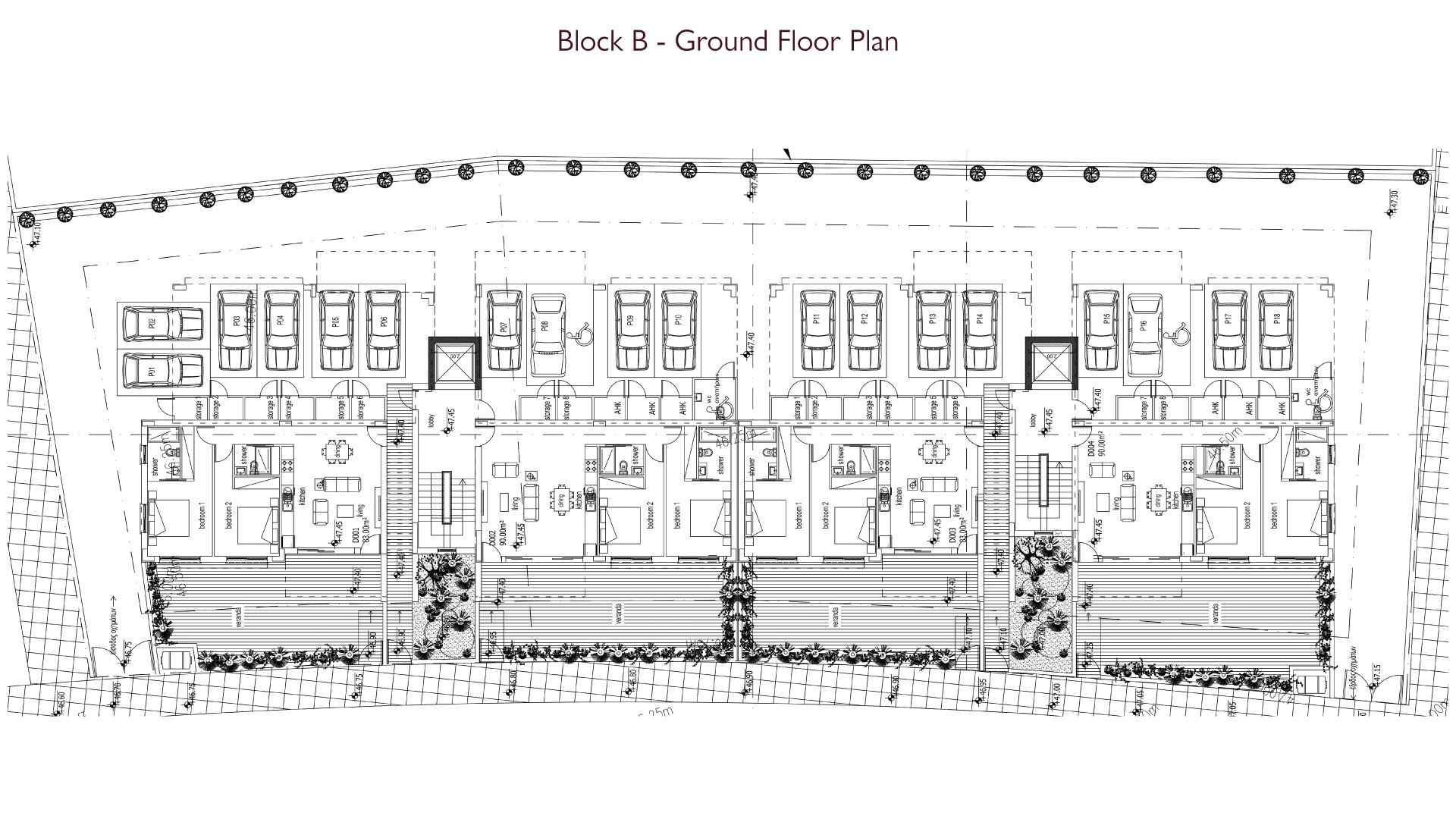 Block B - Ground Floor