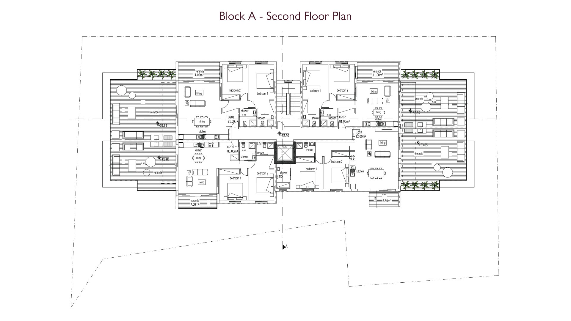 Block A - Second Floor