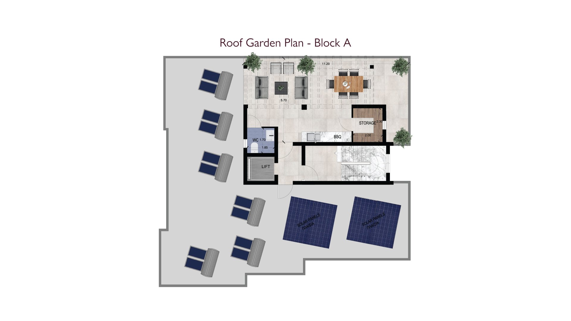 Roof Garden - Block A