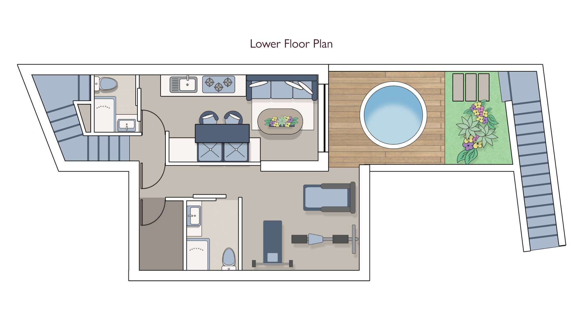 Villa 6 - Lower Floor