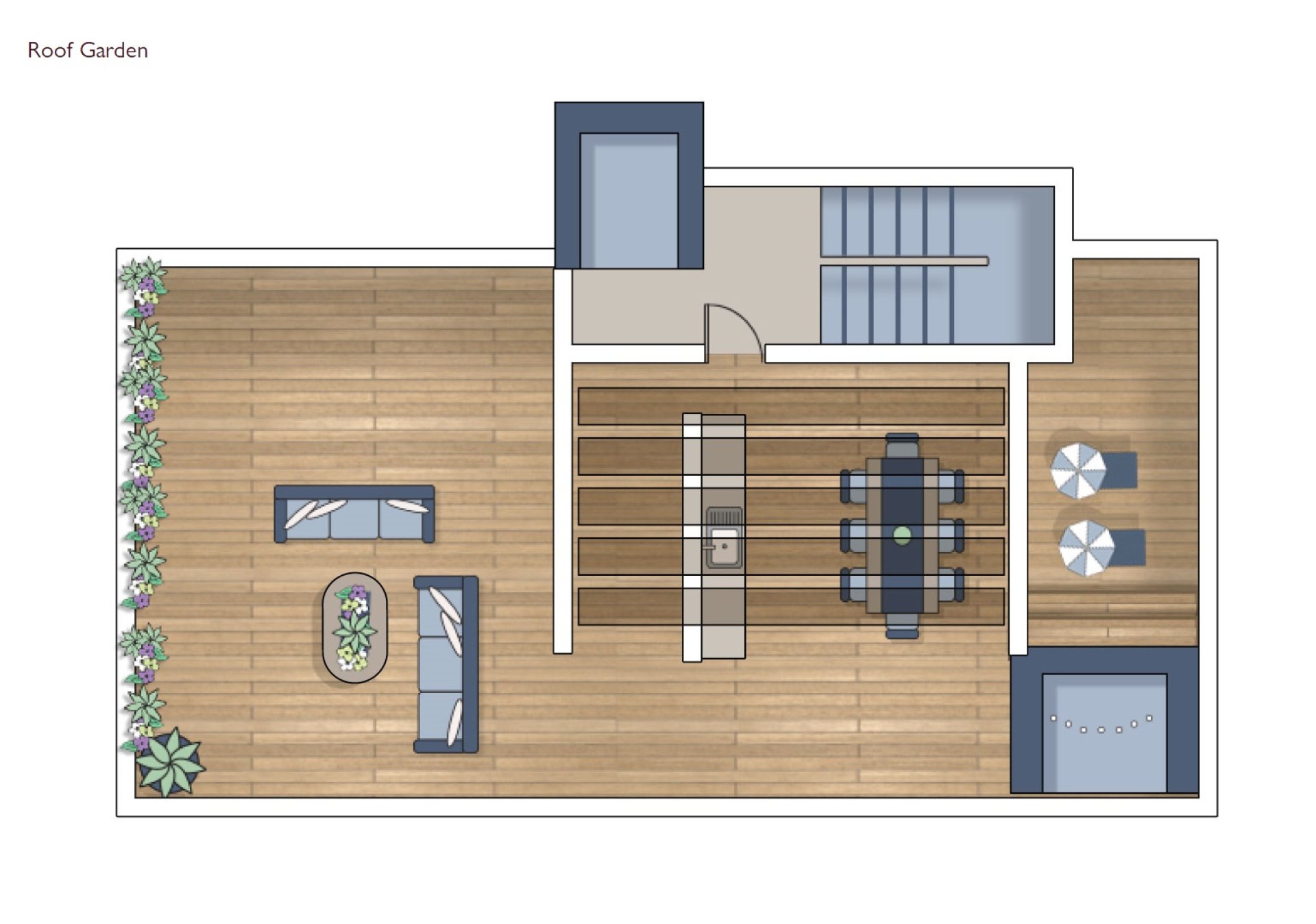 Villa 3 - Roof Garden