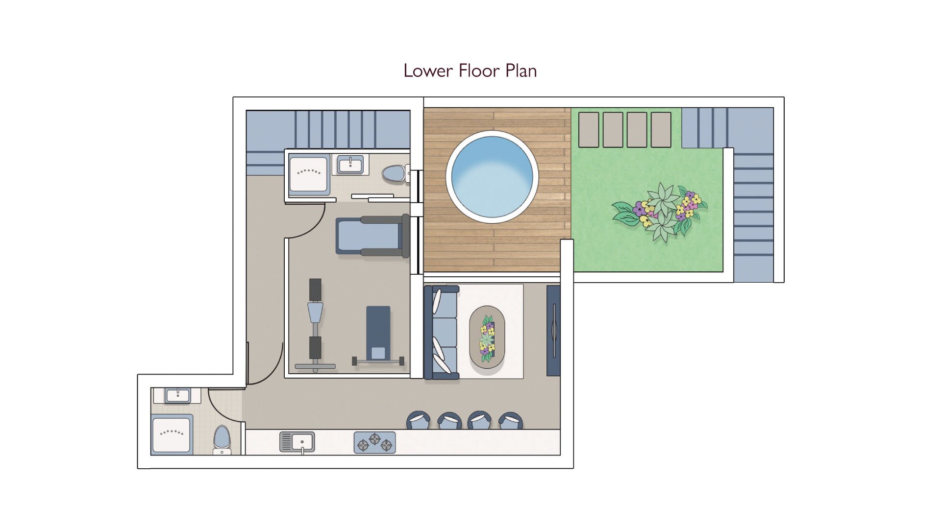 Villa 8 - Lower Floor