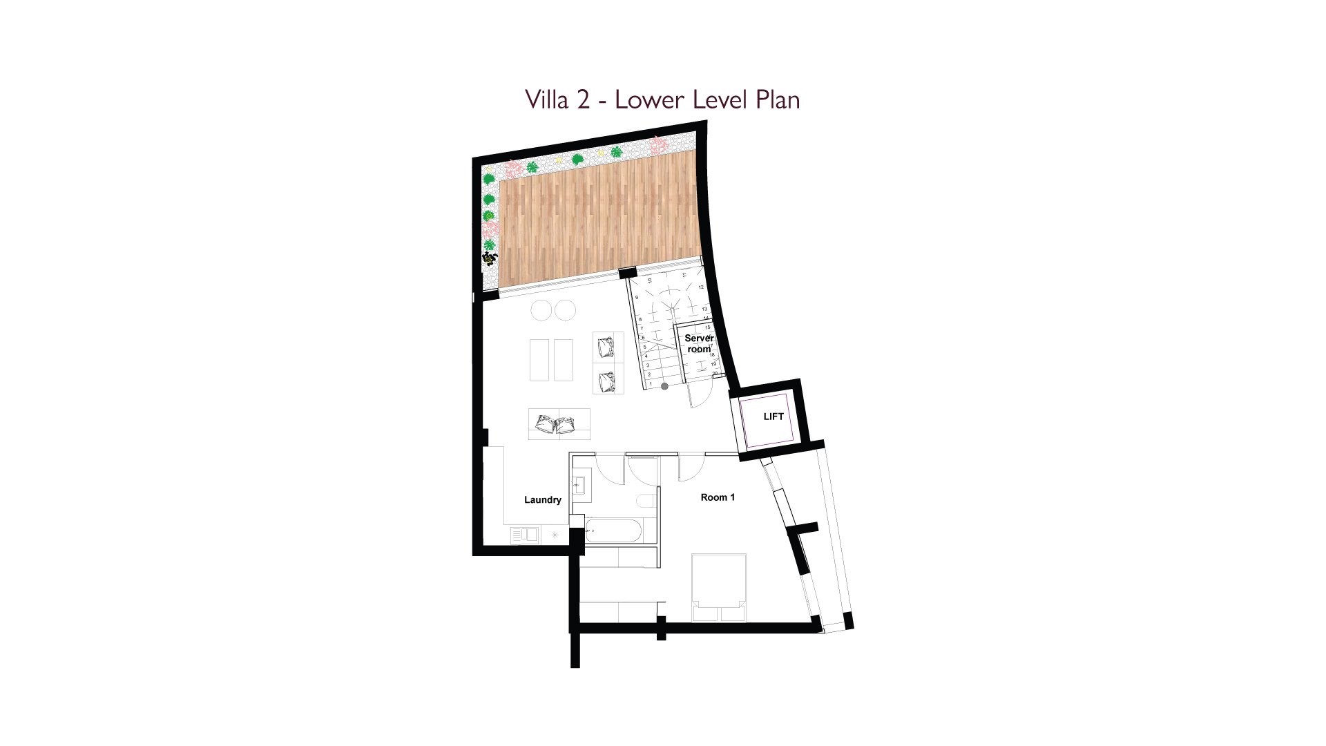 Villa 2 - Lower Floor