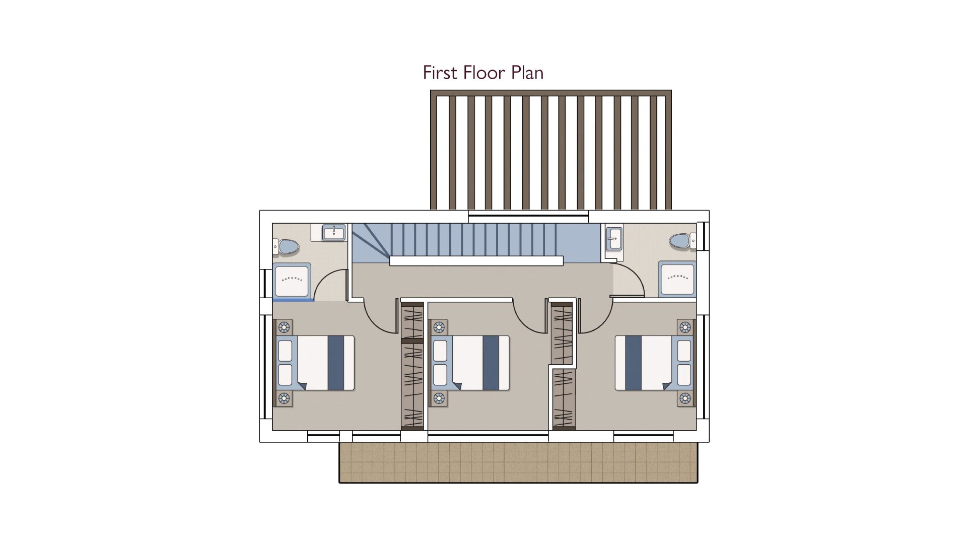 Villa 1 - First Floor