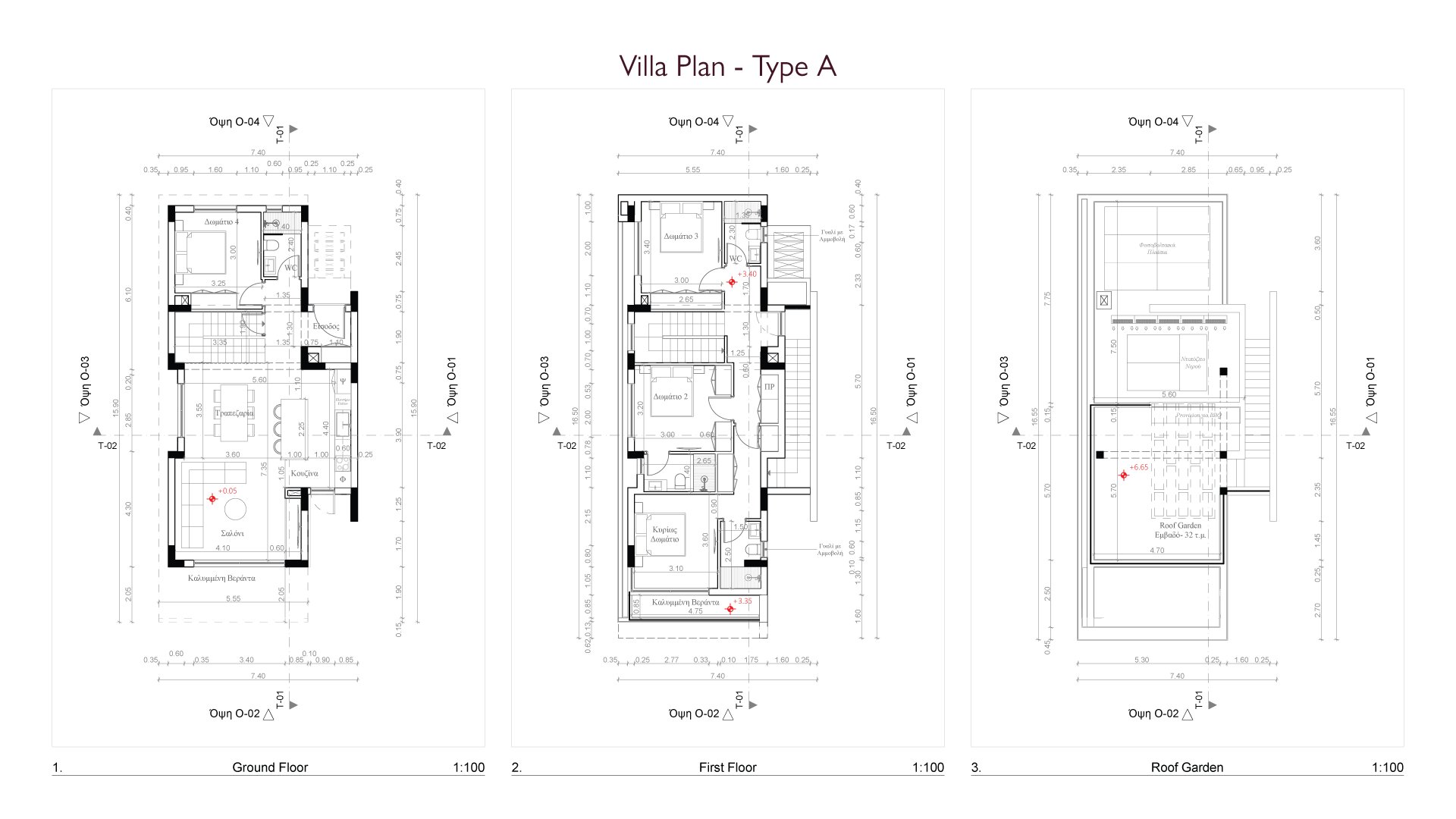 Villa Plan - Type A