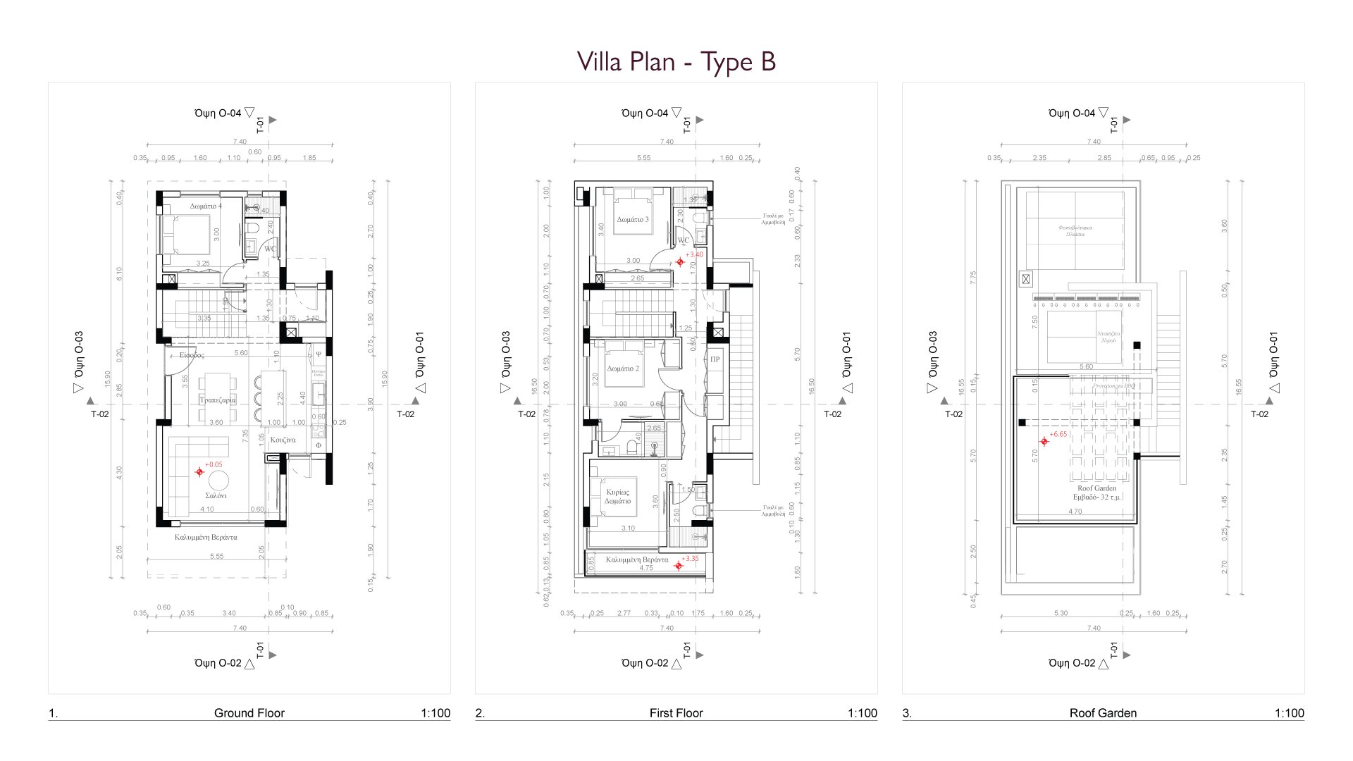 Villa Plan - Type B