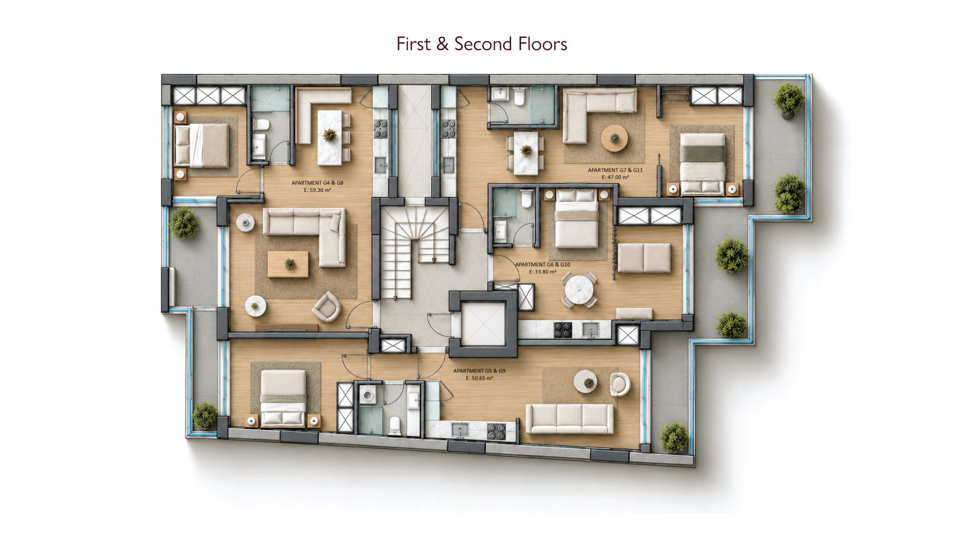 First & Second Floor