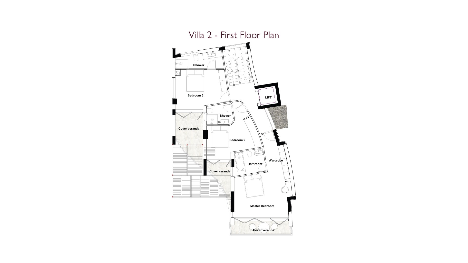 Villa 2 - First Floor