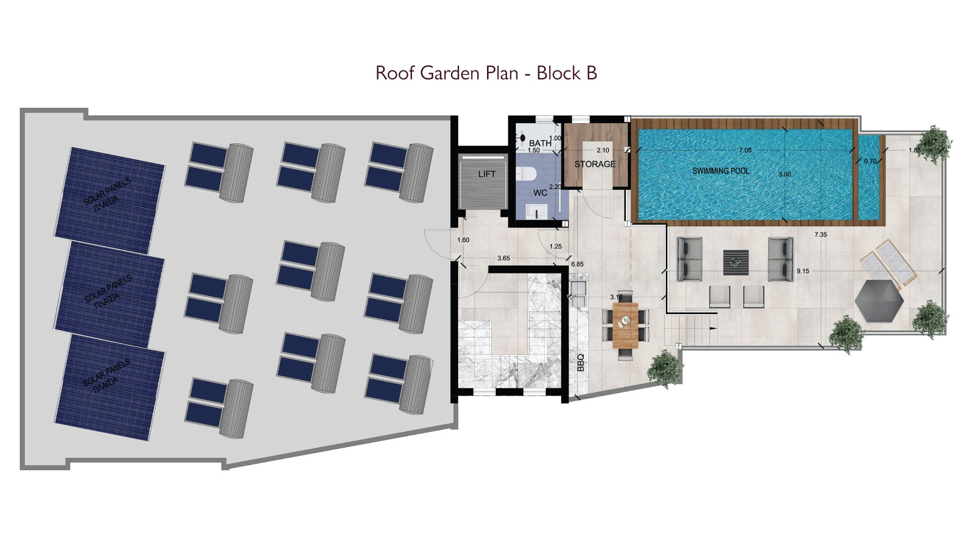 Roof Garden - Block B