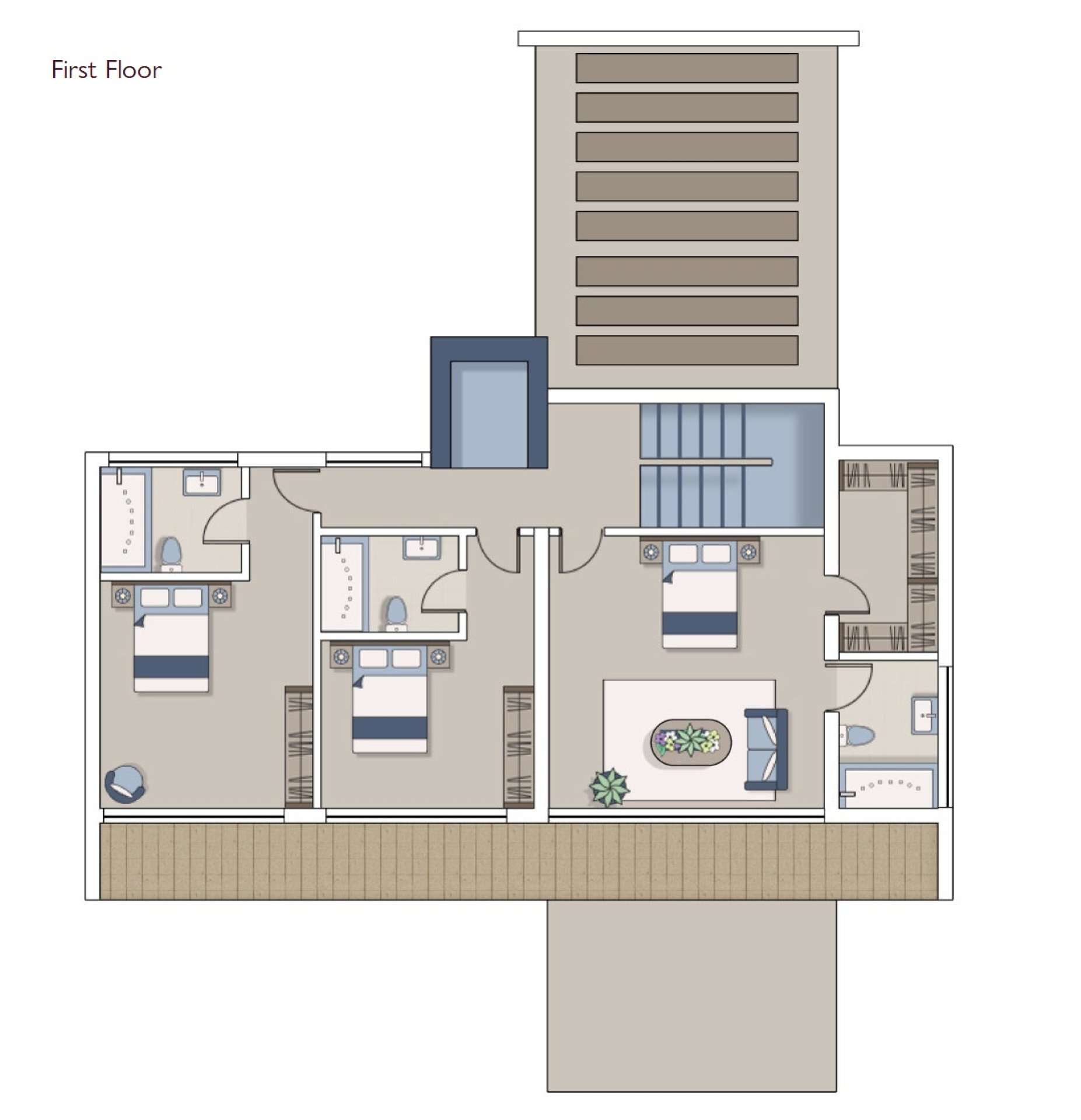 Villa 3 - First Floor