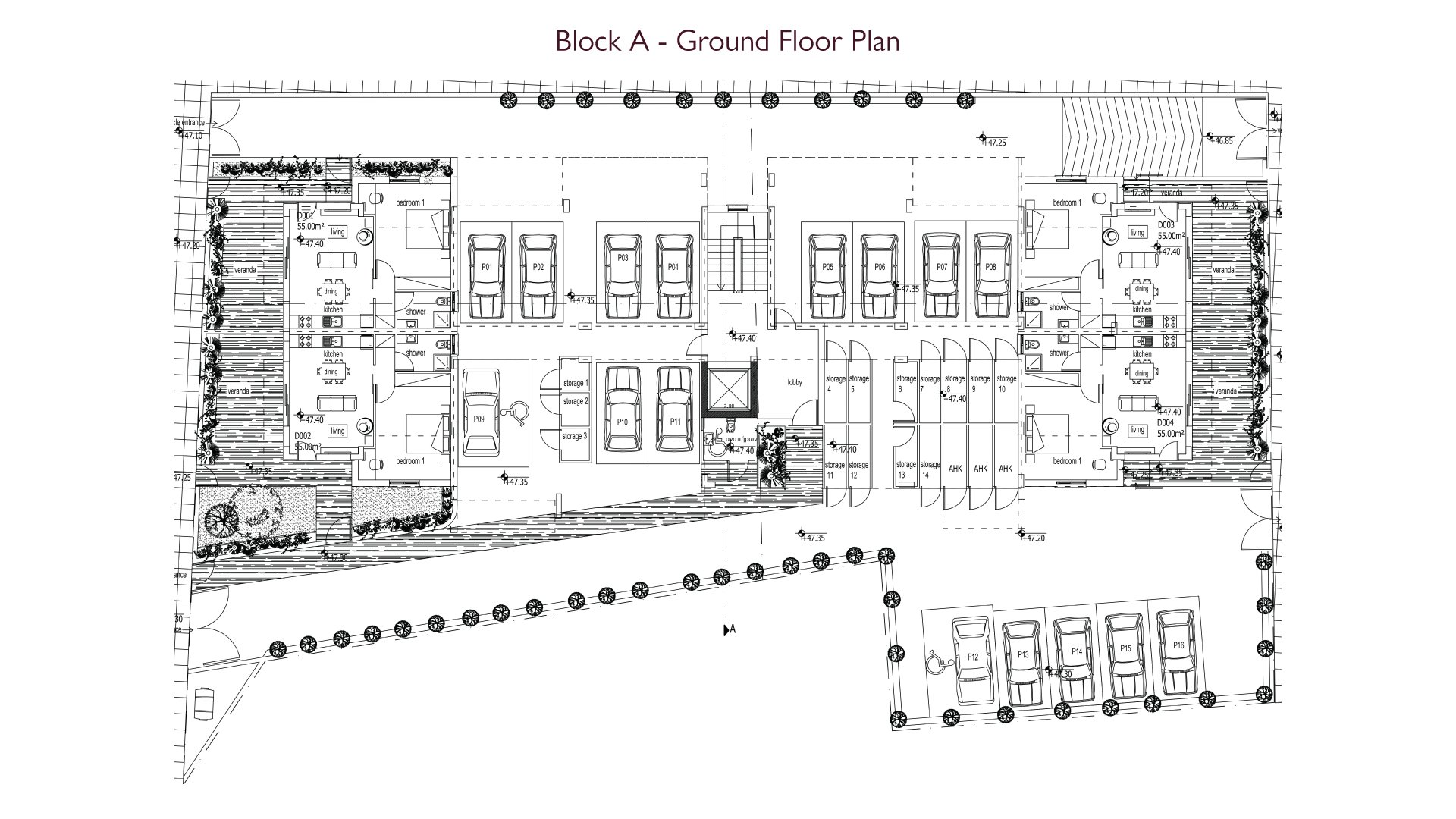 Block A - Ground Floor