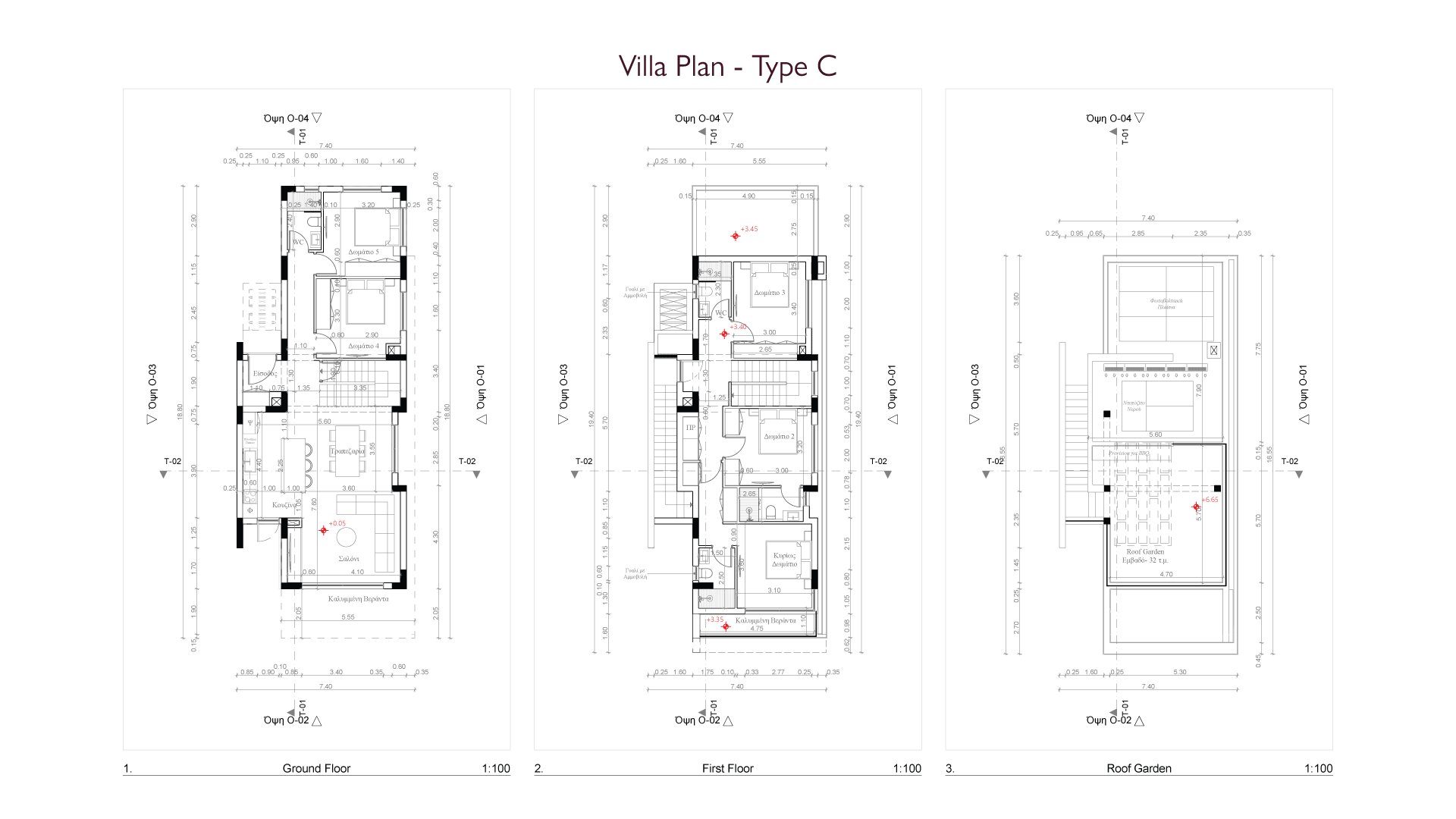Villa Plan - Type C